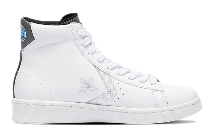 Order 大童 Nike x Converse Cons Pro Leather 休閒 防滑耐磨透氣 高幫 兒童板鞋 白灰