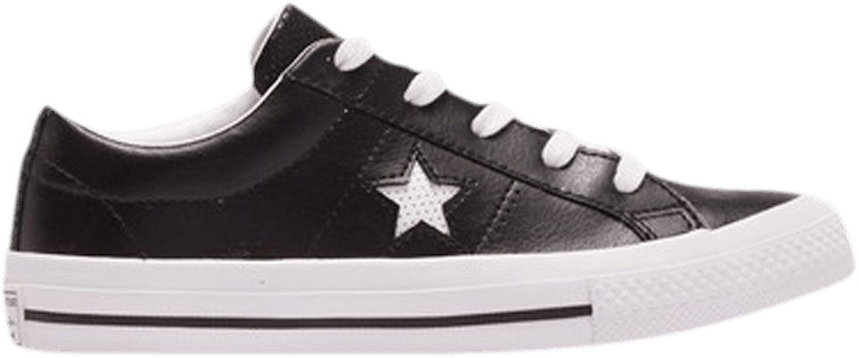 (Youth) Converse One Star Low 'Black' 658465C Buy (Youth) Converse One Star Low 'Black' 658465C