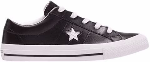 (Youth) Converse One Star Low 'Black' 658465C (Youth) Converse One Star Low 'Black' 658465C