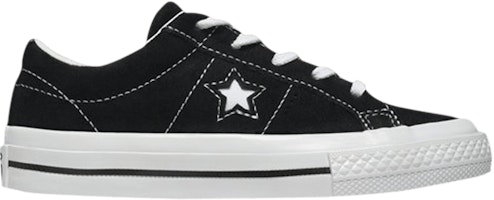 (Youth) Converse One Star Low 'Black Suede' 361812C (Youth) Converse One Star Low 'Black Suede' 361812C