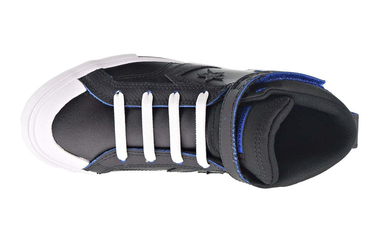 Shop (JR) Converse Pro Blaze Strap 'Hitam Biru' 666049C