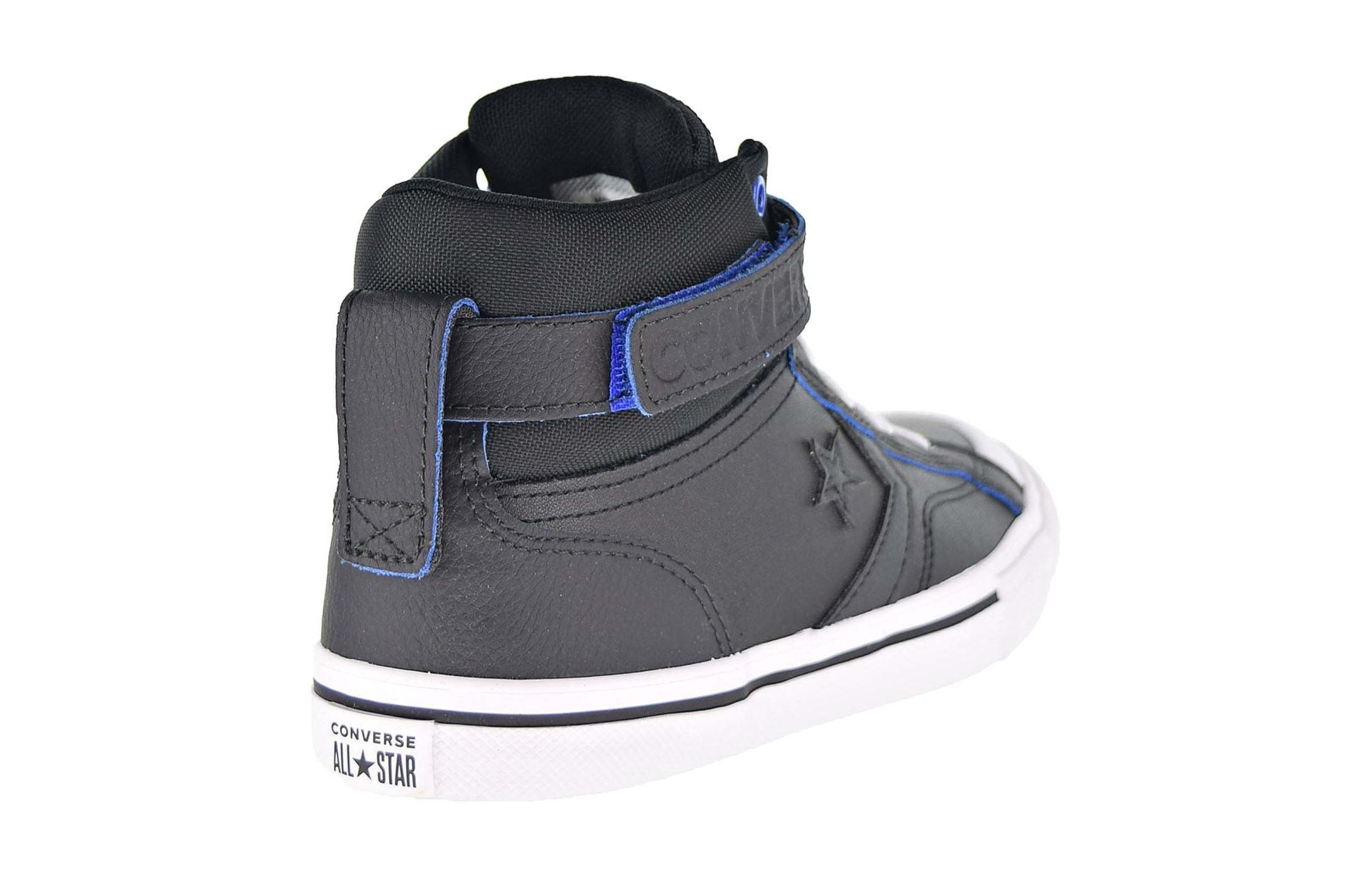 Purchase (JR) Converse Pro Blaze Strap 'Hitam Biru' 666049C