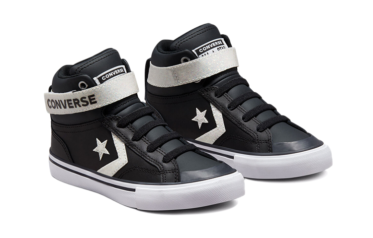 Lookbook (JR) Converse Pro Blaze Strap ''Nero Bianco'' 672128C
