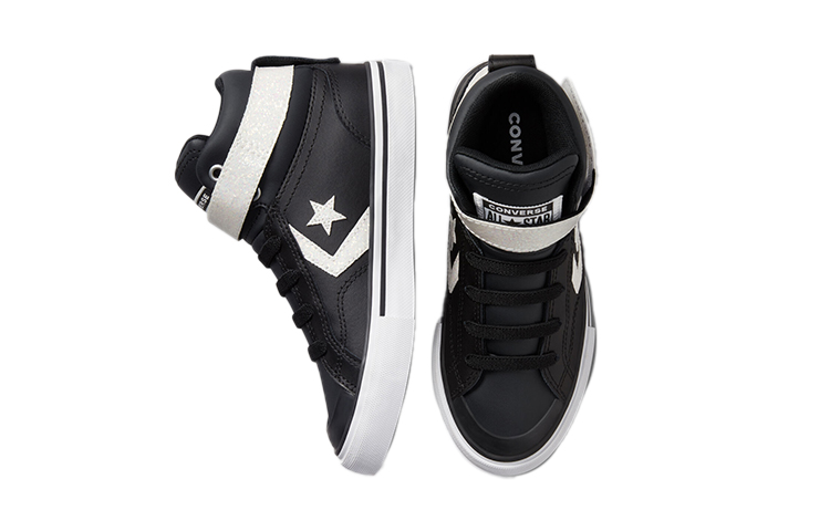 Shop (JR) Converse Pro Blaze Strap ''Nero Bianco'' 672128C