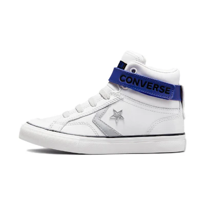 (PS) Converse Pro Blaze Strap K 'White Blue Silver'