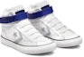 Lookbook (PS) Converse Pro Blaze Strap K 'Putih Biru Perak' 672123C