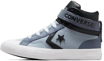 (Youth) Converse Pro Blaze Strap Leather High 'Heirloom Silver' A05519C (Youth) Converse Pro Blaze Strap Leather High 'Heirloom Silver' A05519C