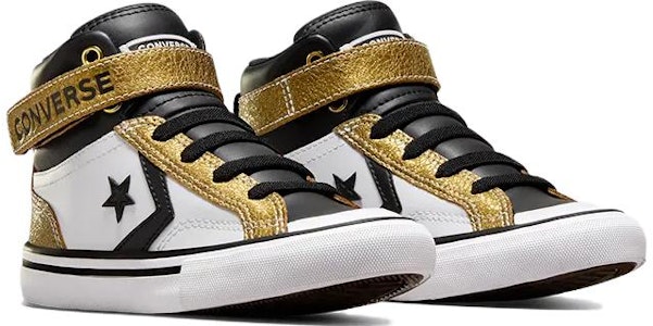 (JR) (ユース)コンバース プロブレイズ ストラップ スニーカー 'ホワイト ゴールド ブラック' A05523C A05523C Lookbook (JR) (ユース)コンバース プロブレイズ ストラップ スニーカー 'ホワイト ゴールド ブラック' A05523C A05523C