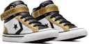 Lookbook (Youth) Converse Pro Blaze Strap Sneaker 'White Gold Black' A05523C