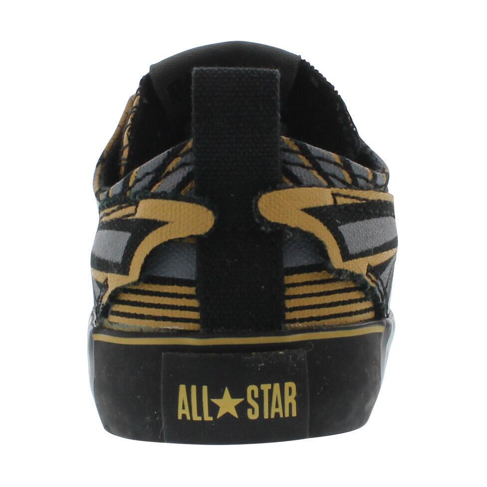 Shop 大童 Converse 賽車款 耐磨透氣 低筒 兒童板鞋 黑色