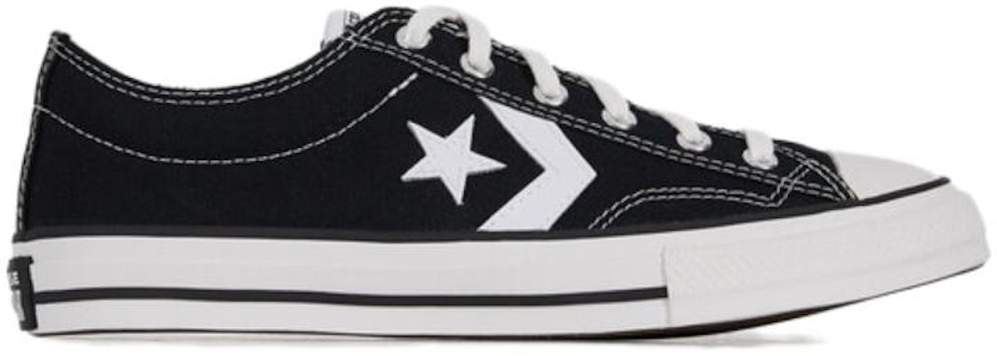 (Youth) Converse Star Player 76 Foundational Canvas 'Black White' A05219C Order (Youth) Converse Star Player 76 Foundational Canvas 'Black White' A05219C