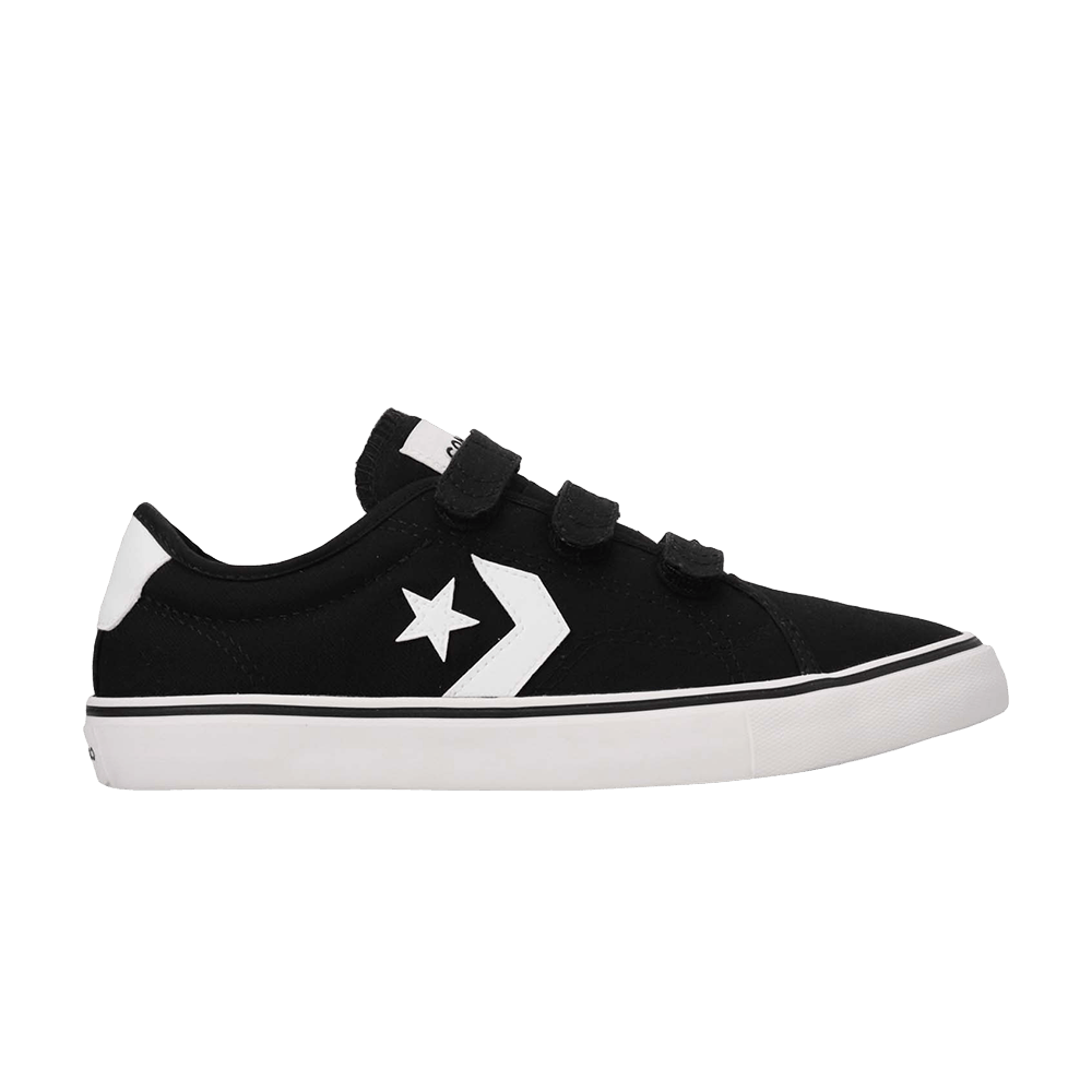 (Youth) Converse Star Replay Ox 'Black' 664614C