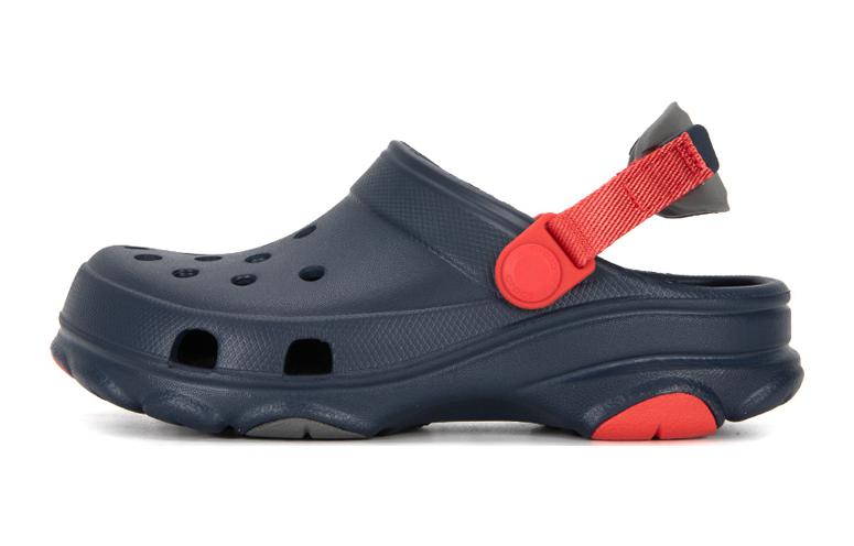 (Youth) Crocs All-Terrain Clogs 'Navy Red' 207458-410