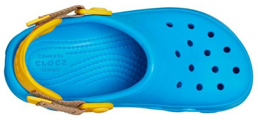(JR) Crocs全地形毛绒拖鞋 '蓝黄' 206747-456 Shop (JR) Crocs全地形毛绒拖鞋 '蓝黄' 206747-456