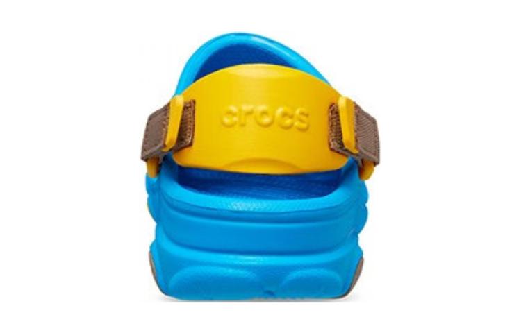 Purchase (JR) Crocs全地形毛绒拖鞋 '蓝黄' 206747-456