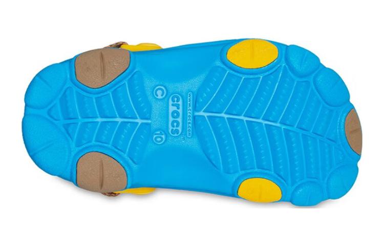 Details for 兒童 Crocs 卡駱馳 舒適休閒 防滑輕便兒童涼鞋 藍色
