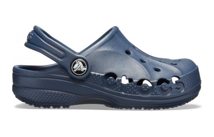 Order 兒童 Crocs卡駱馳 洞洞鞋 包頭沙灘鞋 防滑耐磨涼鞋 藍