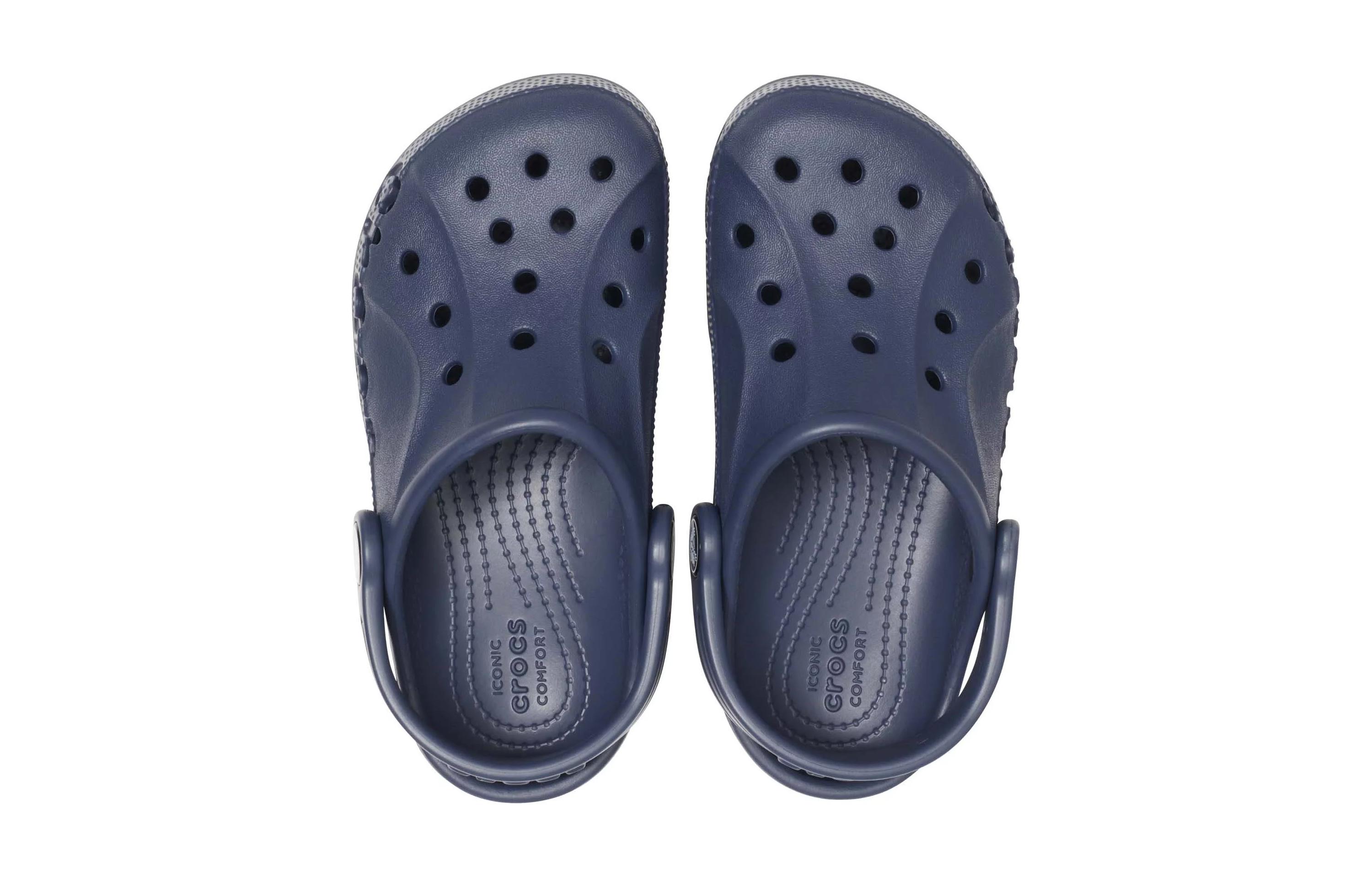 Lookbook 兒童 Crocs卡駱馳 洞洞鞋 包頭沙灘鞋 防滑耐磨涼鞋 藍