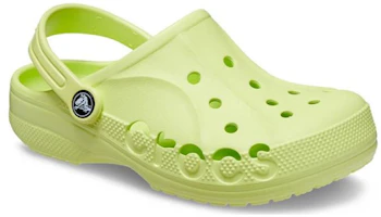 Lookbook 兒童 Crocs卡駱馳 舒適 防滑防踢兒童涼鞋 青檸色
