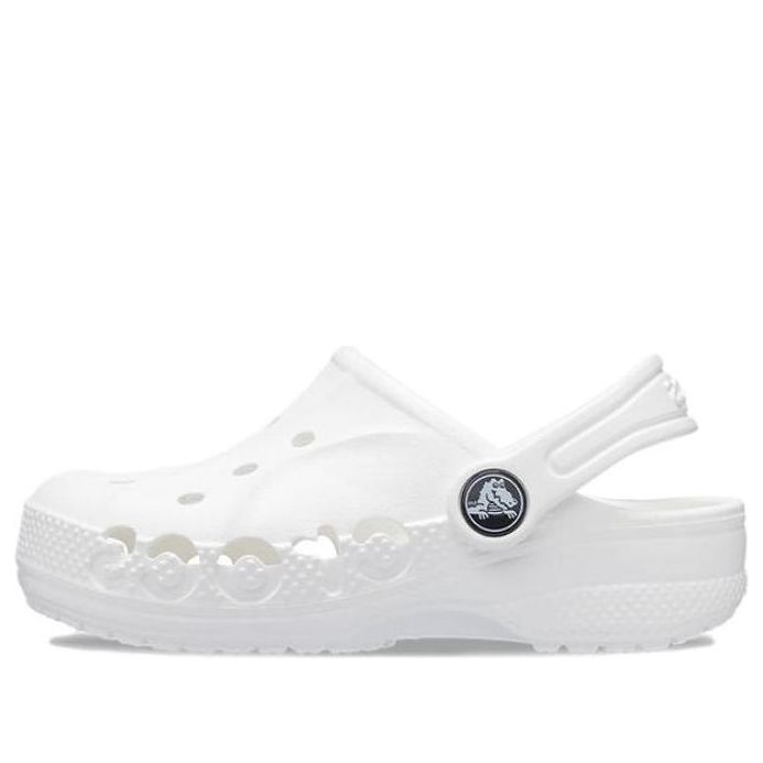 (Youth) Crocs Baya Clogs 'White' 207013-100
