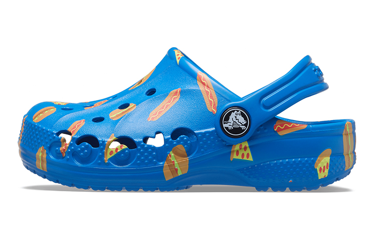 (Youth) Crocs Baya Graphic Clogs 'Blue' 207017-4JL