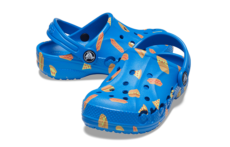 (Youth) Crocs Baya Graphic Clogs 'Blue' 圖 4