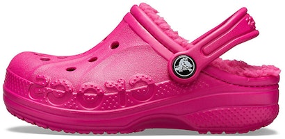 (Youth) Crocs Baya Lined Clogs 'Candy Pink' 205977-6X3 (Youth) Crocs Baya Lined Clogs 'Candy Pink' 205977-6X3