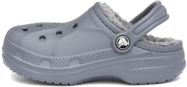 兒童 Crocs卡駱馳 Baya Lined Clog K 休閒舒適 保暖 兒童拖鞋 炭灰 Buy 兒童 Crocs卡駱馳 Baya Lined Clog K 休閒舒適 保暖 兒童拖鞋 炭灰