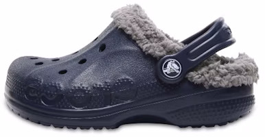 (Youth) Crocs Baya Lined Clogs 'Navy Grey' 11745-46U (Youth) Crocs Baya Lined Clogs 'Navy Grey' 11745-46U