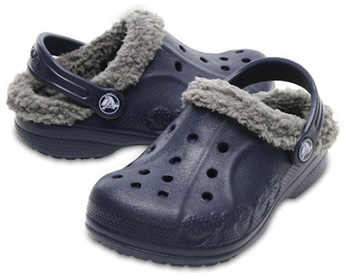 (Youth) Crocs Baya Lined Clogs 'Navy Grey' 11745-46U Purchase (Youth) Crocs Baya Lined Clogs 'Navy Grey' 11745-46U