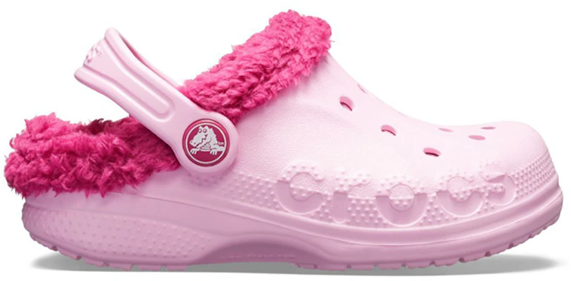 (Youth) Crocs Baya Lined Clogs 'Pink Rose' 11745-6CZ Order (Youth) Crocs Baya Lined Clogs 'Pink Rose' 11745-6CZ