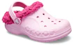 Shop (Youth) Crocs Baya Lined Clogs 'Pink Rose' 11745-6CZ