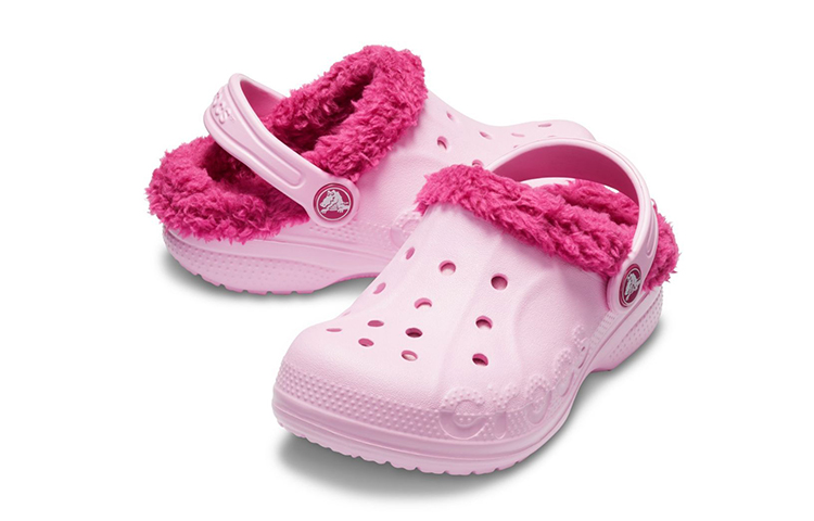 Purchase (Youth) Crocs Baya Lined Clogs 'Pink Rose' 11745-6CZ