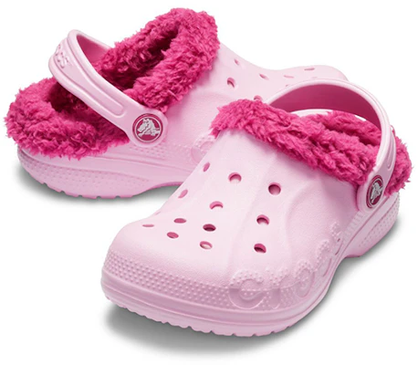 (Youth) Crocs Baya Lined Clogs 'Pink Rose' 11745-6CZ Purchase (Youth) Crocs Baya Lined Clogs 'Pink Rose' 11745-6CZ