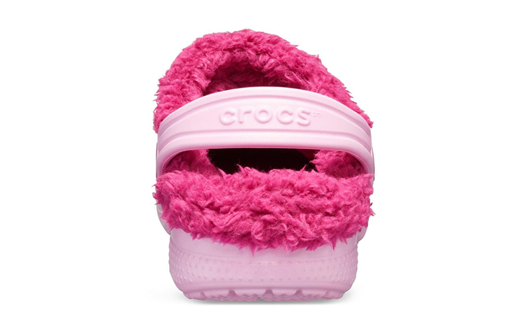 Sizing (Youth) Crocs Baya Lined Clogs 'Pink Rose' 11745-6CZ