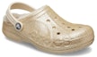 Lookbook (JR) Crocs Baya Berbulu Berkilau 'Emas' 207656-11S