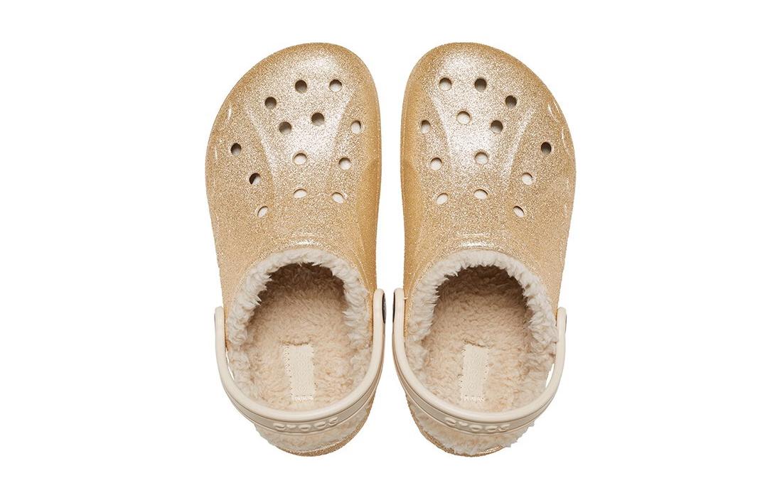 Shop 兒童 Crocs卡駱馳 舒適百搭 防滑輕便 兒童休閒鞋 棕色