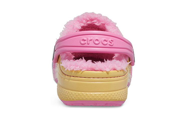 Purchase (JR) Crocs Baya 印花衬里拖鞋 '粉红柠檬多色' 205888-6SO