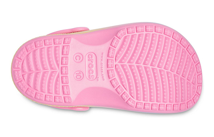 Details for (JR) Crocs Baya 印花衬里拖鞋 '粉红柠檬多色' 205888-6SO