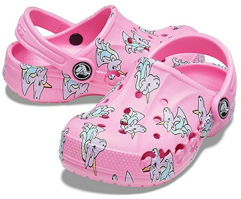 (JR) Crocs Baya Saisonale Bedruckte Clogs ''Rosa Weiß'' 206180-669 Shop (JR) Crocs Baya Saisonale Bedruckte Clogs ''Rosa Weiß'' 206180-669