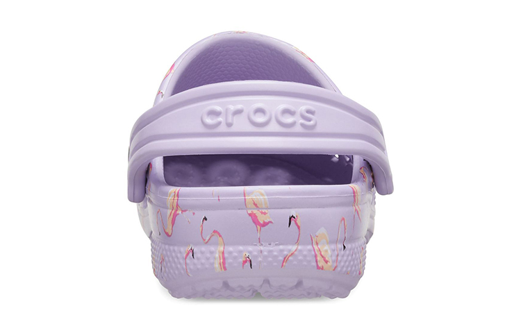 Details for (JR) Crocs Baya Saisonale Bedruckte Clogs ''Lila'' 206180-530