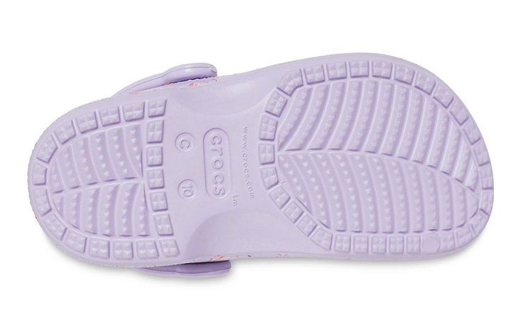 Sizing (JR) Crocs Baya Saisonale Bedruckte Clogs ''Lila'' 206180-530