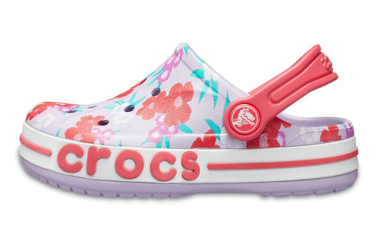 (Youth) Crocs Bayaband 'Floral Pink' 205810-530