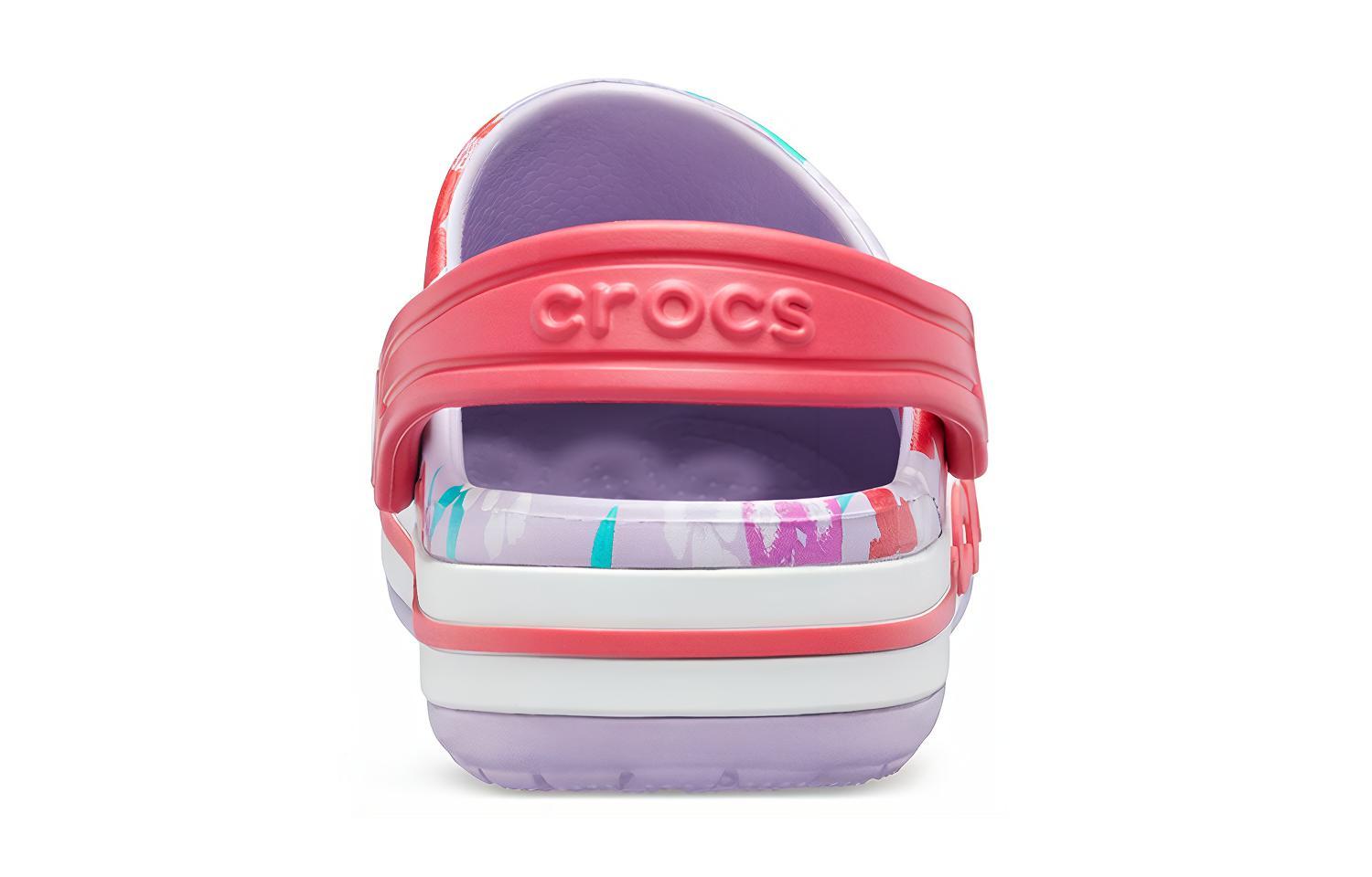Details for (Youth) Crocs Bayaband 'Floral Pink' 205810-530