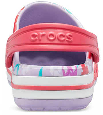 (Youth) Crocs Bayaband 'Floral Pink' 205810-530 Details for (Youth) Crocs Bayaband 'Floral Pink' 205810-530