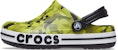 (Youth) Crocs Bayaband Bubble Camo Clogs 'Green Black' 207807-0C4