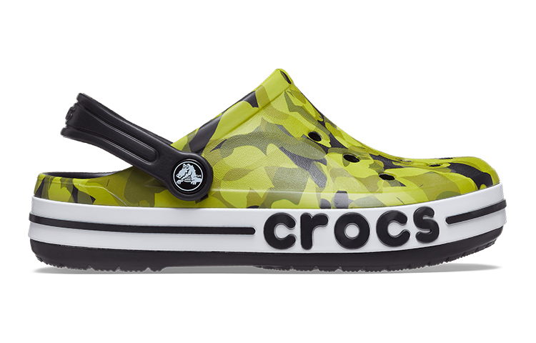 Order (JR) Crocs Bayaband Bubble Camo Suecos 'Verde Negro' 207807-0C4