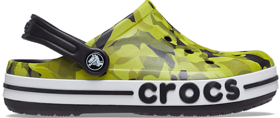 (JR) Crocs Bayaband Bubble Camo Suecos 'Verde Negro' 207807-0C4 Order (JR) Crocs Bayaband Bubble Camo Suecos 'Verde Negro' 207807-0C4