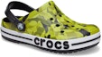 Lookbook (Youth) Crocs Bayaband Bubble Camo Clogs 'Green Black' 207807-0C4