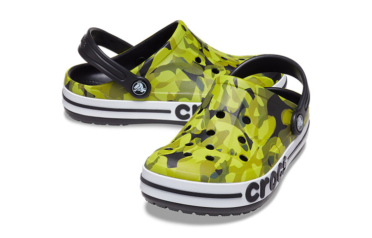 Shop (JR) Crocs Bayaband Bubble Camo Suecos 'Verde Negro' 207807-0C4